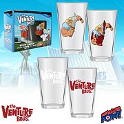 Venture Bros. Color-Changing Brock 16 oz. Glass Set of 2